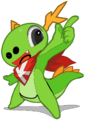 Default Konqi SVG version converted by Franco Perez. (Glitches on wiki, but fine in Inkscape)